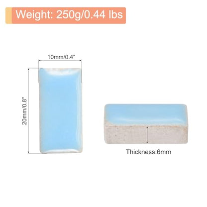 250g Ceramic Mosaic Tiles for Crafts Bulk