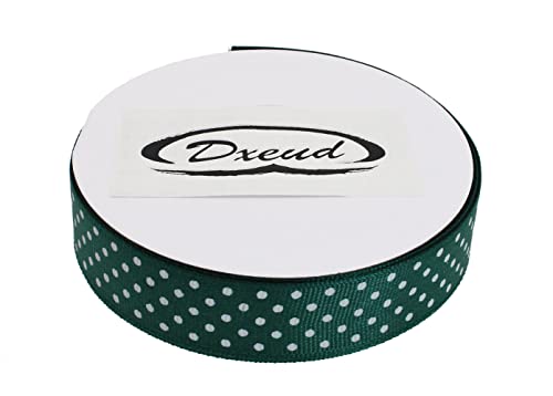 Polka Dot Grosgrain Ribbon 25 Yard Each Roll 100% Polyester