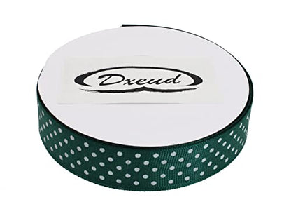 Polka Dot Grosgrain Ribbon 25 Yard Each Roll 100% Polyester