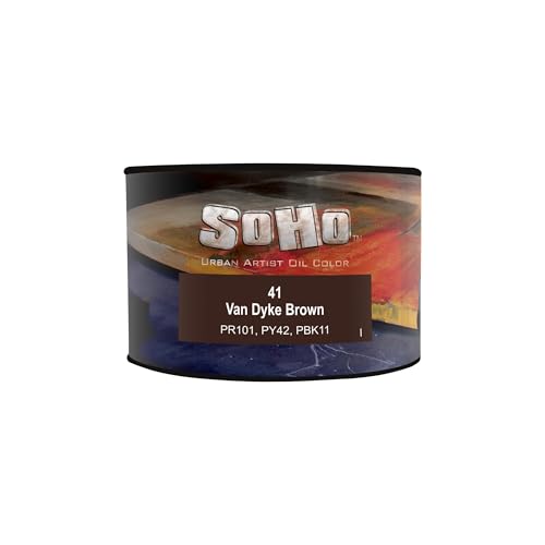 Oil Paint Van Dyke Brown (14.54 Fl Oz)