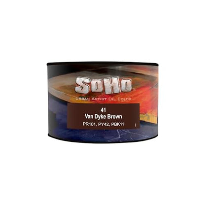 Oil Paint Van Dyke Brown (14.54 Fl Oz)