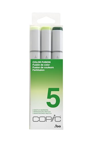 Sketch Fusion #5 Green 3 (3 Count)