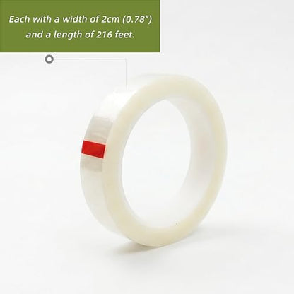 2 PCS Clear Floral Tape