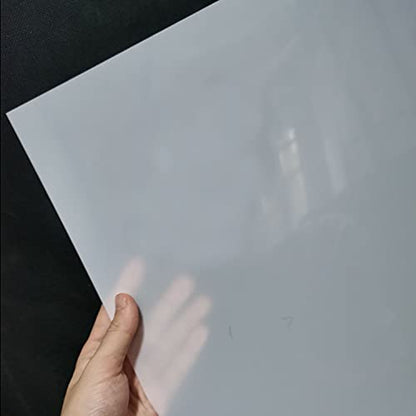 10 Pack 7.5 Mil Blank Stencil Sheets 12 x 24 inch Mylar Sheet Milky Translucent PET Blank Stencil Making Sheet Blank Mylar Templates for DIY Art Craft (10 Count)