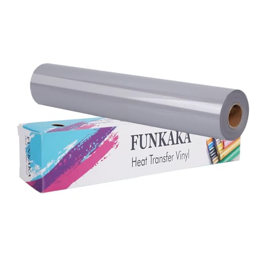 Gray HTV Heat Transfer Vinyl Rolls