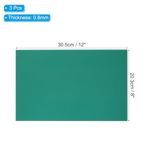 8x12 Inch Anodized Aluminum Sheet Metal (3 Count)