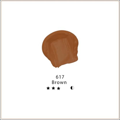 Brown Acrylic Paint 120ml (4.05 Fl Oz)