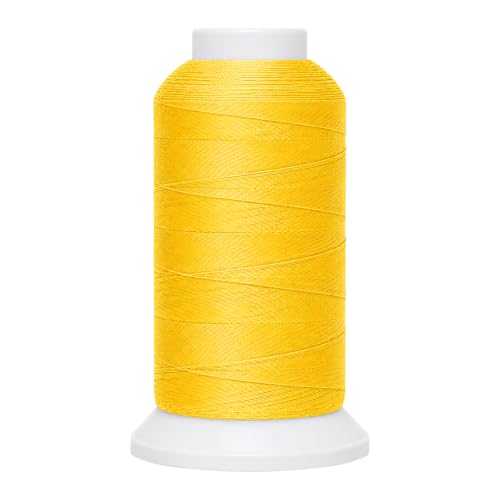 Yellow Tex 90 Polyester Heavy Duty Thread for Upholstery