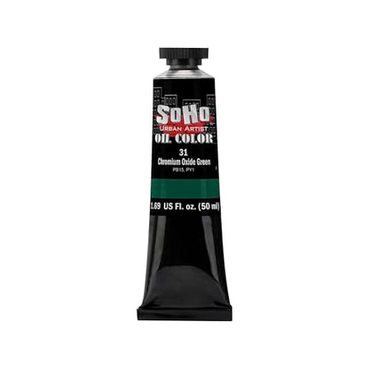 Oil Paint Chromium Oxide Green