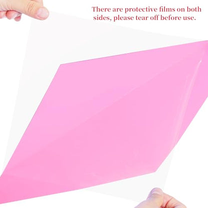9Pcs Lighting Gels Plastic Gel Light Filter Sheets 11.8 x 11.8 Inch (9 Count)