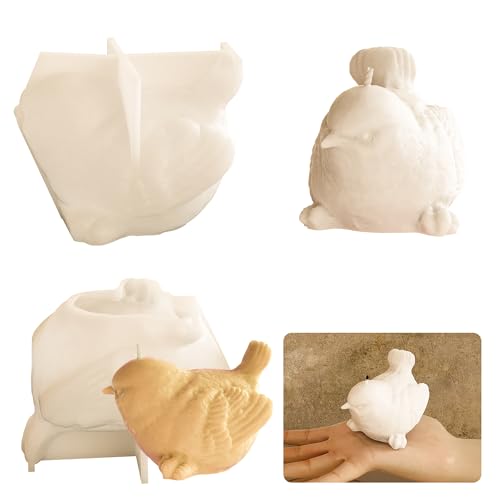 Animal & Bird Resin & Silicone Candle Mold Set