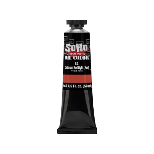 Oil Paint Cadmium Red Light Hue