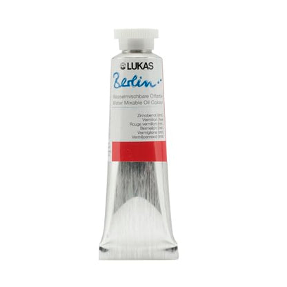 Berlin Pro Artists Water Mixable Oil Paint 37 ml Tube Vermilion Hue