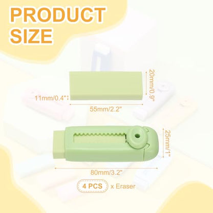 4 Pack Erasers