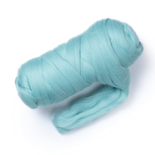 Colored Natural Corriedale Wool Roving (8 Ounce)