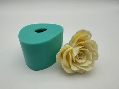 Heart Shape Rose Flower Chocolate Cake Decoration Mold