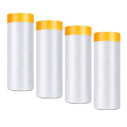 Painters Plastic with Tape 59inx65ft (4 Count)