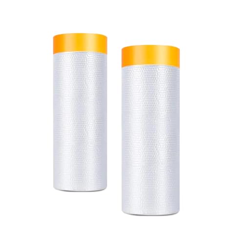 Painters Plastic with Tape 59inx65ft (2 Count)