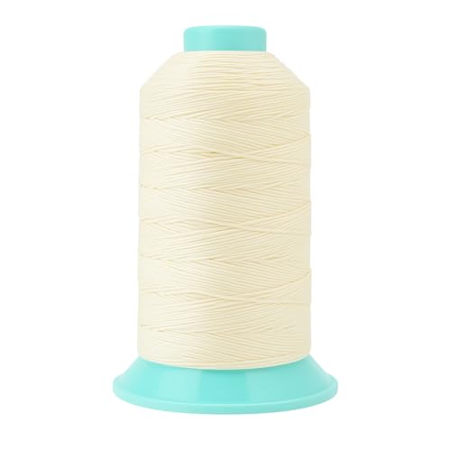 Size 138 420D T135 Ivory Bonded Nylon Thread (3750 Foot)