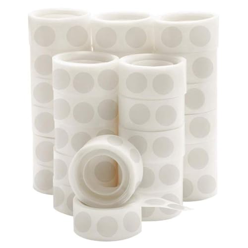 3000 Pcs Point Dots Balloon Glue Removable Adhesive Point Tape (3000 Count)