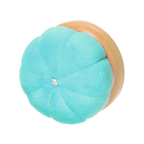 Wooden Base Needle Pincushions Japanese Style Pin Cushions Round Pin Cushion Needle Holder for Sewing Quilting Needlework DIY Crafts