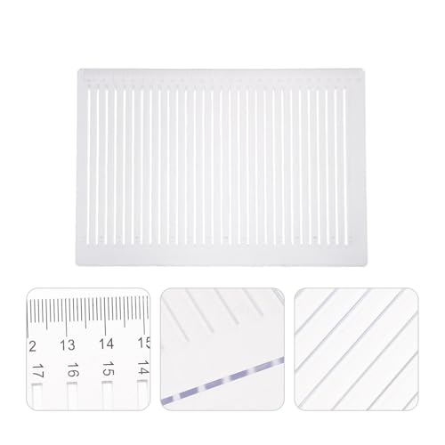 Lettering Stencils Straight Line Stencil Calligraphy Paper Address Stencil for Envelope Small Ruler for journaling Template Ruler Plastic
