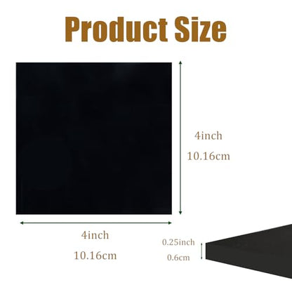4 Pcs Neoprene Rubber Pads with Adhesive Backing 1