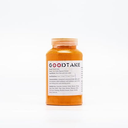Tangerine Yellow Iron Oxide Pigment Powder (8 Ounce)