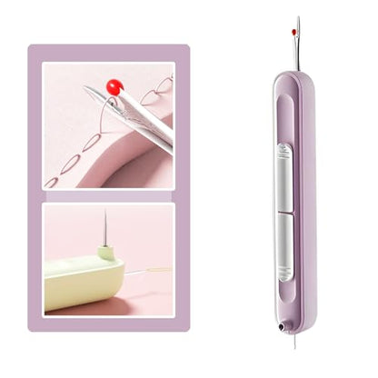 Upgraded 2 in 1 Automatic Needle Threaders Seam Ripper