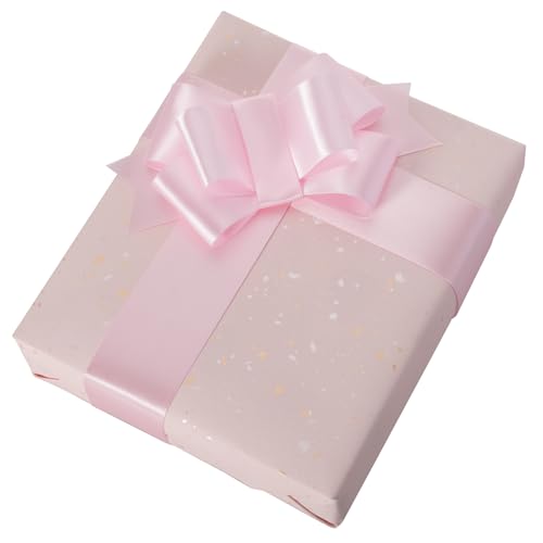 1-1/2 Inch Light Pink Ribbon 50Yards – Perfect for Gift Wrapping