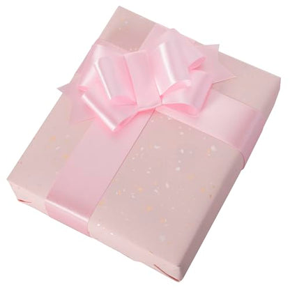 1-1/2 Inch Light Pink Ribbon 50Yards – Perfect for Gift Wrapping