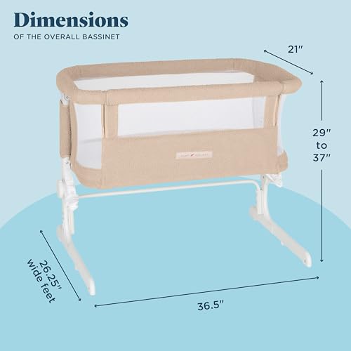 Beside Me Dreamer Bassinet Bedside Sleeper