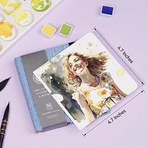 Square Watercolor Journal