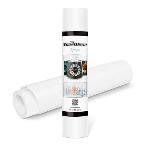 Permanent Adhesive Vinyl 12" x 10ft (10 Foot)