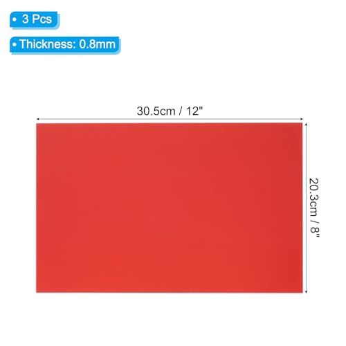 8x12 Inch Anodized Aluminum Sheet Metal (3 Count)