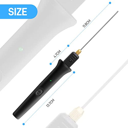 Foam Cutter 10CM Styrofoam Cutter pen with Power Light