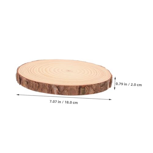 2pcs Outdoor Stepping Stones Wooden Garden Pathway Stones DIY Kit for Landscaping Safe Non