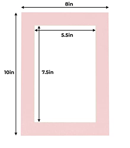 6x8 Mat for 8x10 Frame