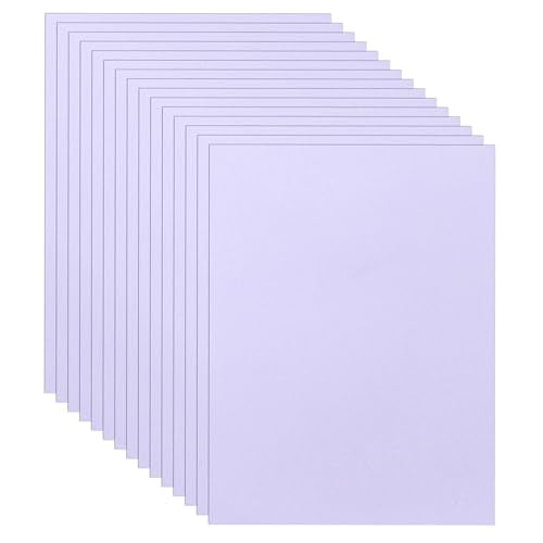 40 Sheets Light Purple Cardstock 8.5 x 11 Printer Paper 75lb (40 Count)