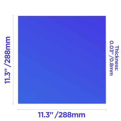 11.3 x 11.3 x 1