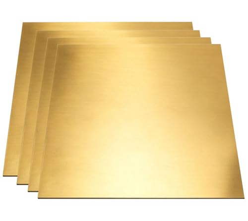 Brass Sheet 4pcs (2.67 Sq Ft)