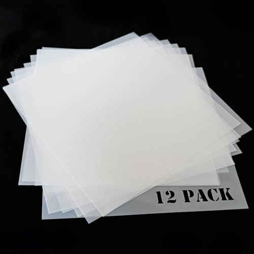 12Pcs 7mil Blank Stencil Sheets