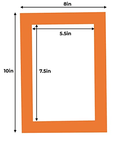 6x8 Mat for 8x10 Frame (10 Count)