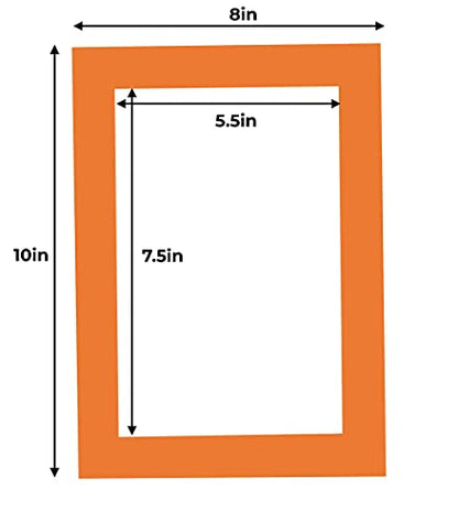 6x8 Mat for 8x10 Frame (10 Count)