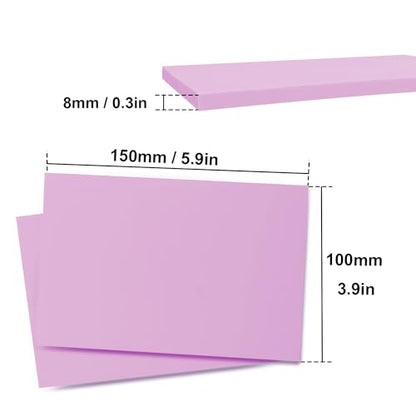 25 Pcs 4x6" Rubber Linoleum Stamp Carving Blocks for Printmaking (25 Count)