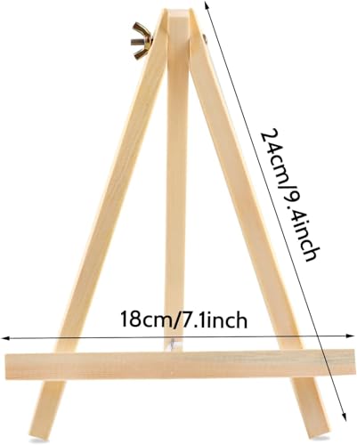 26 Pack 9 Inch Wood Easel (26 Count)
