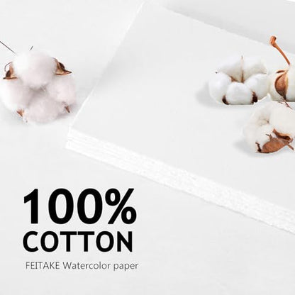 100% Cotton Watercolor Paper Cold (1440 sq in)