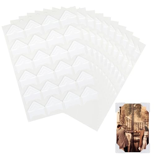 240 Pcs Photo Corners Self Adhesive Picture Corners for Scrapbooking