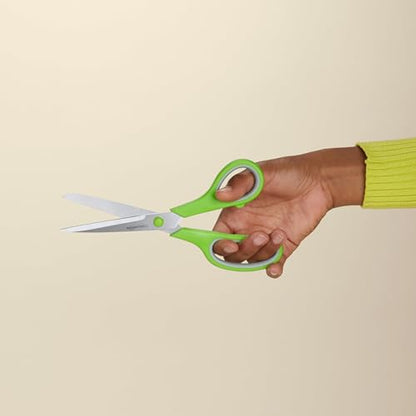 Multipurpose Stainless Steel Scissors for Office (2 Count)