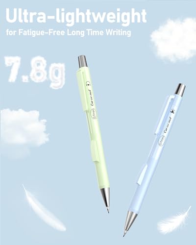 Cute Mechanical Pencil Set with Case (4 Count)